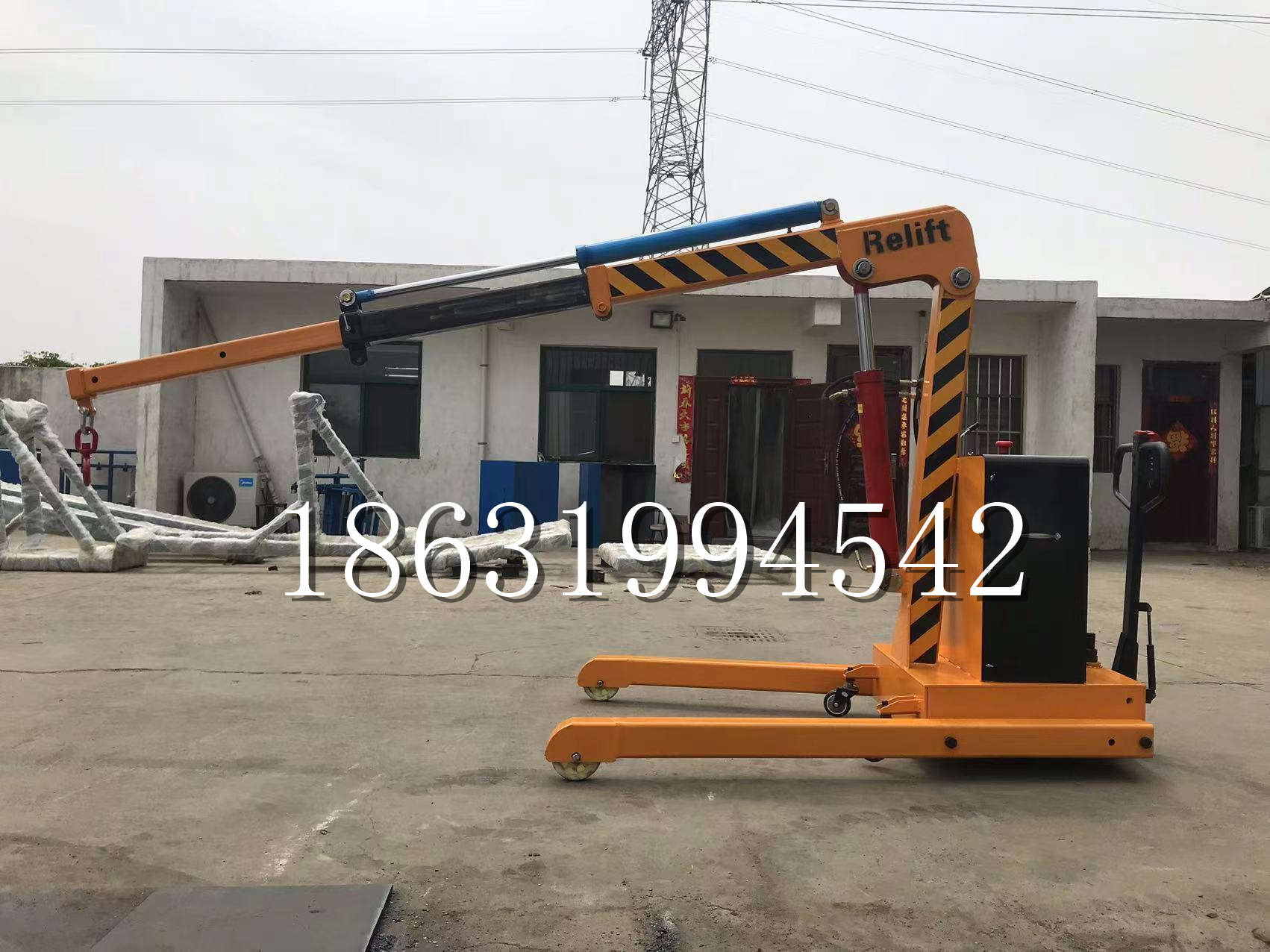 莒光乡久征定做3吨三轮随车吊 农用园林绿化移树吊 平板工程用小吊机